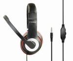 Gembird MHS-03-BKRD Kopfhörer & Headset Kabelgebunden Kopfband Gaming Schwarz, Rot
