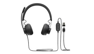 Logitech 981-000870 Kopfhörer & Headset Kabelgebunden Kopfband Anrufe/Musik USB Typ-C Graphit