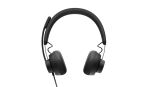 Logitech 981-000870 Kopfhörer & Headset Kabelgebunden Kopfband Anrufe/Musik USB Typ-C Graphit