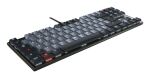 CHERRY KC 500 MX LP TKL Tastatur Heimbüro USB QWERTZ Deutsch Schwarz, Grau