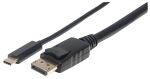 Manhattan USB-C auf DisplayPort-Adapterkabel, Konvertiert...