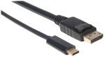 Manhattan USB-C auf DisplayPort-Adapterkabel, Konvertiert...