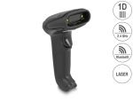 DeLOCK Barcode Scanner 1D Laser für 2.4 GHz,...