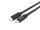 Equip USB 3.2 Gen 1 C auf C Kabel, M/M, 0.5m, PD 60W, 5Gbps, Schwarz