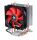 Xilence A402 Prozessor Kühler 9,2 cm Schwarz, Rot, Silber