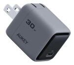 AUKEY Comet Mini Kopfhörer, Laptop, Smartphone, Tablets Grau AC Schnellladung Drinnen