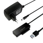 LogiLink AU0050 Speicherlaufwerk-Docking-Station USB 3.2 Gen 1 (3.1 Gen 1) Type-A Schwarz