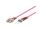 Alcasa LW-8075TC4 InfiniBand/Glasfaserkabel 7,5 m SC ST Violett
