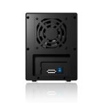 ICY BOX IB-RD3640SU3, RAID-Gehäuse für 4x 3,5" SATA HDD zu USB 3.2 Gen 1 + eSATA Host, EasySwap, RAID 0, 1, 3, 5, 10, spanning, schwarz