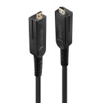 Lindy 38326 HDMI-Kabel 100 m HDMI Typ D (Mikrofon) Schwarz