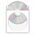 HERMA CD/DVD-Papierhüllen weiß mit Klebefläche 100 St
