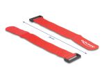 DELOCK Klett-KBI mit Schlaufe L 280 x B 38 mm 3 Stk rot