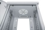 Intellinet 10" Wandverteiler, 6 HE, 320 (H) x 300 (B) x 300 (T) mm, vollständig montiert, grau