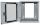 Intellinet 10" Wandverteiler, 6 HE, 320 (H) x 300 (B) x 300 (T) mm, vollständig montiert, grau