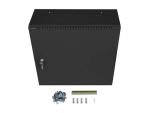 Lanberg WAF1-5203-06-00B Rack 6U Wandmontiertes Regal Schwarz