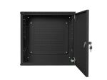 Lanberg WAF1-5203-06-00B Rack 6U Wandmontiertes Regal Schwarz