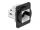 DELOCK Keystone Halterung 1 Port D-Typ XLR schwarz