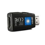 Lindy 32114 Kabeladapter HDMI Type A Schwarz