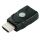 Lindy 32114 Kabeladapter HDMI Type A Schwarz