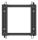 Lanberg OR01-6109-B Rack 9U Freistehendes Gestell Schwarz