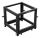 Lanberg OR01-6109-B Rack 9U Freistehendes Gestell Schwarz