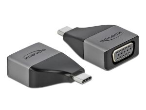 DeLOCK USB Type-C Adapter zu VGA (DP Alt Mode) 1080p – kompaktes Design