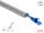 DELOCK Kabelkanal PVC flexibel 20 x 10 mm - Länge 2m grau