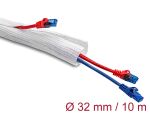 DELOCK Geflechtschlauch mit Klettverschluss 10mx32mm...