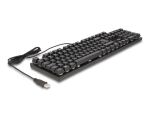 DeLOCK Mechanische USB Gaming Tastatur kabelgebunden 1,6 m schwarz mit RGB Beleuchtung
