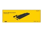 DeLOCK Mechanische USB Gaming Tastatur kabelgebunden 1,6 m schwarz mit RGB Beleuchtung