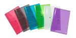 Oxford 400031409 Sammelmappe Polypropylen (PP) Blau, Grün, Grau, Violett, Rot, Durchscheinend A3
