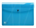 Oxford 400031409 Sammelmappe Polypropylen (PP) Blau, Grün, Grau, Violett, Rot, Durchscheinend A3