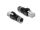DELOCK M12 Adapter D-kodiert 4 Pin Buchse zu RJ45 schwarz