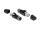 DELOCK M12 Adapter D-kodiert 4 Pin Buchse zu RJ45 schwarz