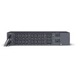 CyberPower PDU44302, Rackmount 2U, Switched ATS PDU, ATS Eingang (2) 230V/32A, Ausgang IEC-309 32A (2) + IEC 13 (16) + IEC C19 (2), SNMP- Netzwerkanschluss, PowerPanel Software