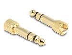 DELOCK Spiralkabel Klinke 3 Pin 3,5mm St. zu St. gew.75cm