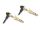 DELOCK Spiralkabel Klinke 3 Pin 3,5mm St. zu St. gew.75cm