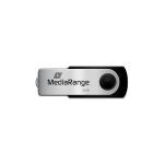 MediaRange MR911 USB-Stick 32 GB USB Type-A / Micro-USB 2.0 Schwarz, Silber