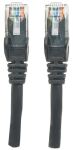 Intellinet Netzwerkkabel, Cat6, U/UTP, CCA, Cat6-kompatibel, RJ45-Stecker/RJ45-Stecker, 1,5 m, schwarz