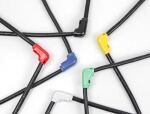 DELOCK Kabel Clips zum Abwinkeln 12 Stück farblich sortiert