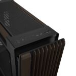 ASUS ProArt PA602 Wood Edition Modern Black - Tempered Glass Panel Midi Tower Schwarz, Holz