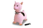 Jamara Hüpftier Lama rosa mit Pumpe