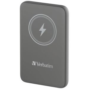 Verbatim Charge n Go Lithium Polymer (LiPo) 10000 mAh Kabelloses Aufladen Grau