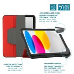 Mobilis Ultra Rugged Case iPad 11" 2025 iPad 10.9" Red