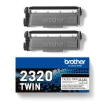 Brother TN-2320TWIN Tonerkartusche 1 Stück(e) Original Schwarz
