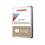 Toshiba N300 Interne Festplatte 8 TB 7200 RPM 512 MB 3.5" Serial ATA III
