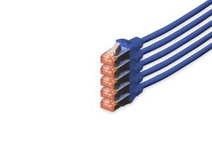 Digitus CAT 6 S/FTP Patchkabel, 5 Stück
