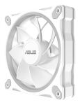 ASUS Prime MR120 Fan ARGB Reverse White Computergehäuse Ventilator 12 cm Weiß