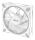 ASUS Prime MR120 Fan ARGB Reverse White Computergehäuse Ventilator 12 cm Weiß