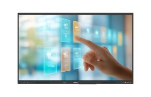 Philips 75BDL4252E/00 Signage-Display Digital Signage Flachbildschirm 190,5 cm (75") LCD WLAN 400 cd/m² 4K Ultra HD Schwarz Touchscreen Eingebauter Prozessor Android 14 18/7